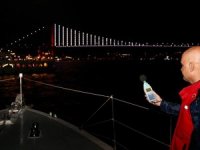 İstanbul Boğazı'nda gürültü denetimi yapıldı