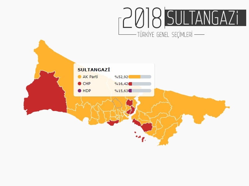 İŞTE İSTANBUL'UN 38 İLÇESİNDE PARTİLERİN ALDIĞI OY ORANLARI... 20