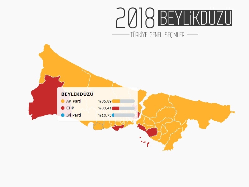 İŞTE İSTANBUL'UN 38 İLÇESİNDE PARTİLERİN ALDIĞI OY ORANLARI... 31