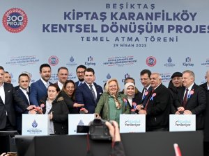 Beşiktaş Karanfilköy’de Kentsel Dönüşüm Projesi Temel Atma Töreni Gerçekleştirildi!
