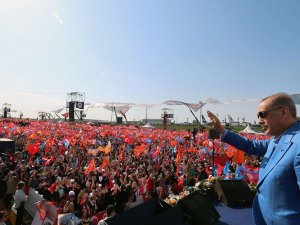 Cumhur Başkanı Erdoğan‘dan 1 milyon 700 bin kışlık tarihi miting