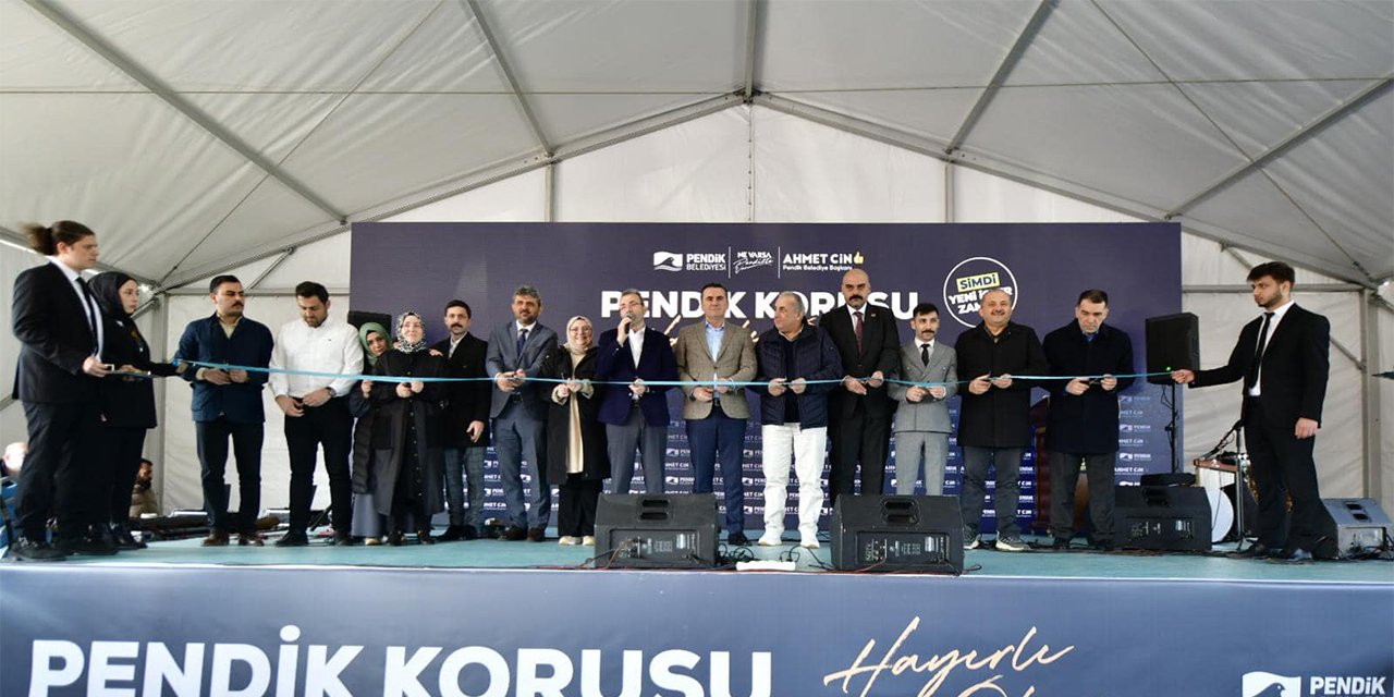 Pendik Korusu Açıldı