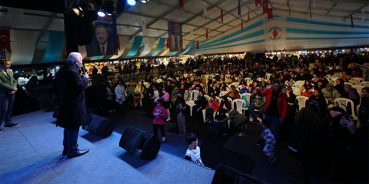 Binlerce kişi Ümraniye’deki dev etkinlik çadırı’nda buluşuyor