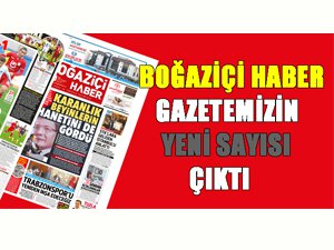 BOĞAZİÇİHABER GAZETEMİZİN 113 SAYISI ÇIKTI