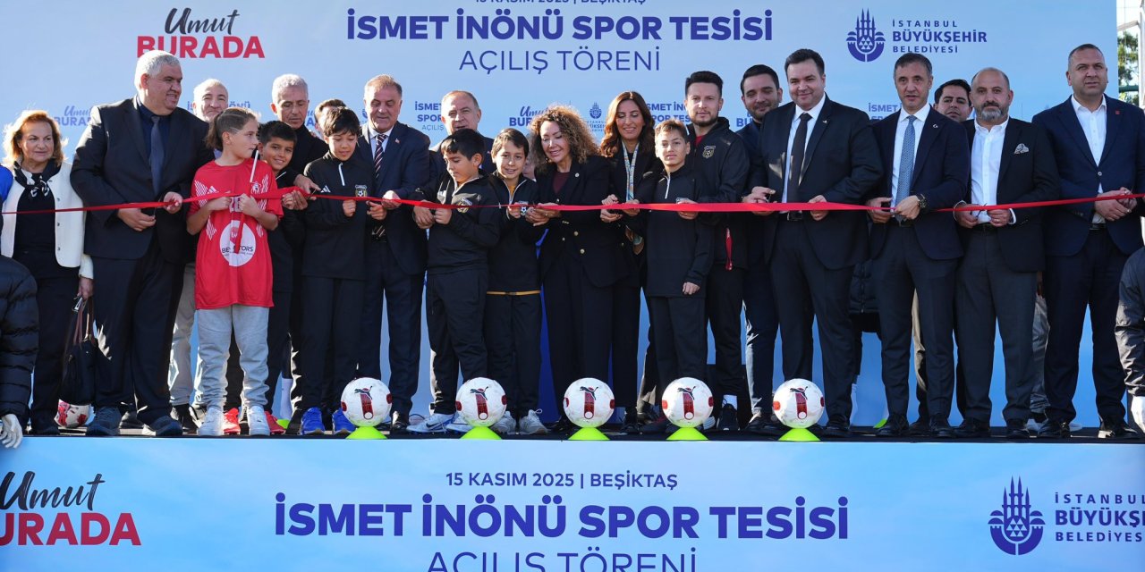 Beşiktaş İsmet İnönü Spor tesisi yenilenerek hizmete açıldı