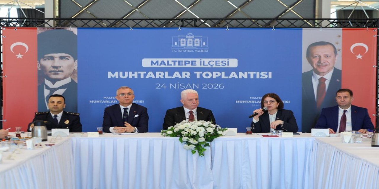 “Maltepe’nin Geleceği İçin Muhtarlar Toplantısı Düzenlendi”