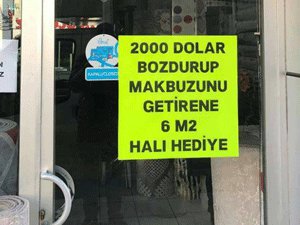 DOLARINI BOZDURANA ESNAF DESTEĞİ