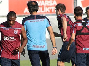 TRABZONSPOR'DA TOPLA ÇALIŞMALAR BAŞLADI