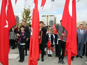 CUMHURİYET’İN 96. YILI RESMİ TÖRENLE KUTLANDI