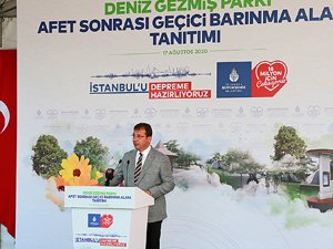 ATAŞEHİR’DE DEPREM PARKI AÇILDI