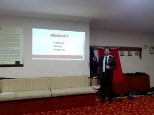 Erdoğan’dan yüz kişilik ekiple  eğitim toplantısı