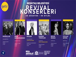 Beşiktaş’ta revival konserleri başlıyor