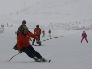 Palandöken'de kayak heyecanı başladı