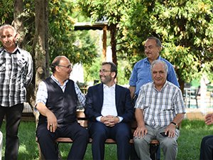 Başkan  Ahmet Cin:“Gönülden gönüle bir yol varsa ancak hizmetle gidilir”