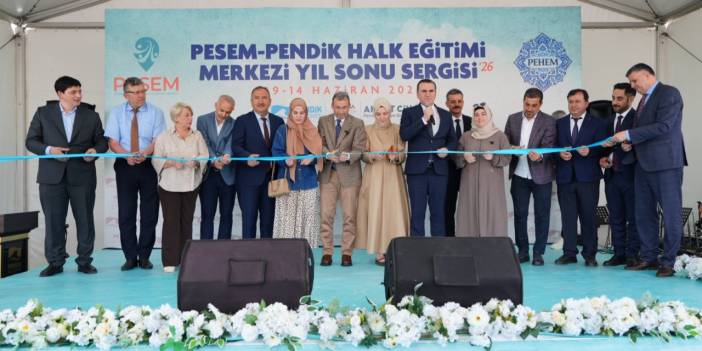 PESEM ve Pendik Halk Eğitimi Merkezi Yıl Sonu Sergisi Başladı