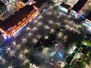 Trabzon şampiyonluk kutlamaları meydan